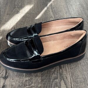 NATURALIZER Loafer Black Patent Comfort 9 women’s